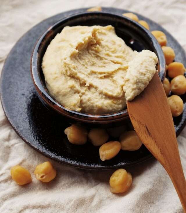 Hummus come esempio di piatto di una dieta per celiachia