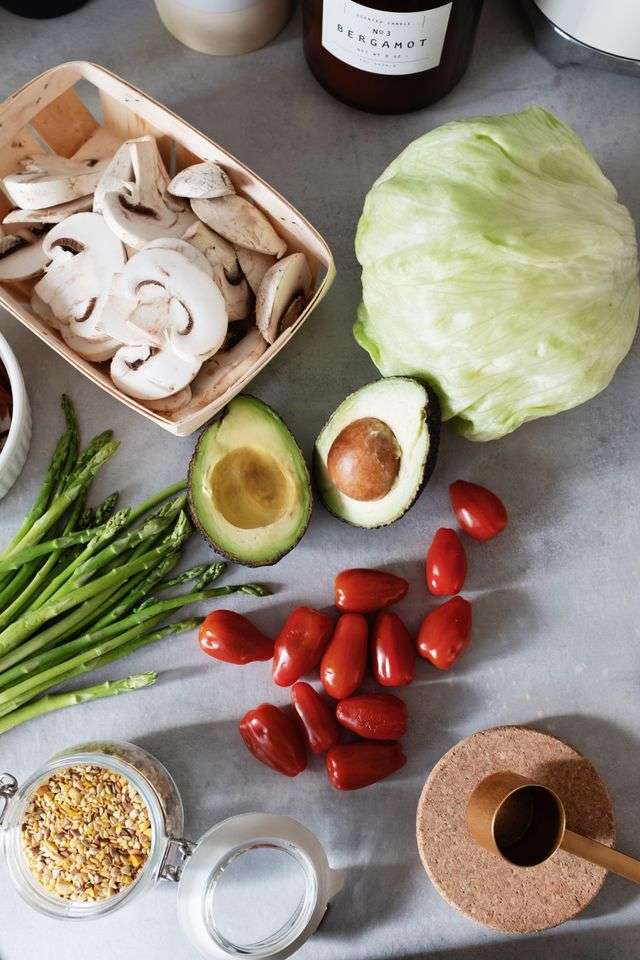 Ingredienti per ricette salutari